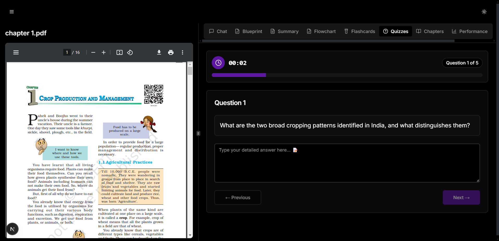 On-Demand Quizzing Feature